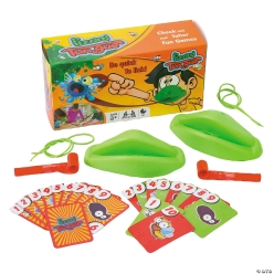Lizard or Frog Extending Tongue Plastic Mask Party Game