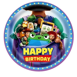 Toy Story 5 Happy Birthday Dinner Plates - 10 Pack