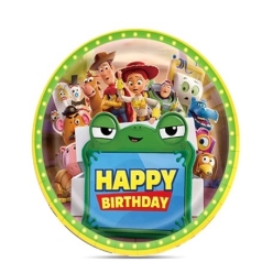 Toy Story 5 Happy Birthday Dessert Plates - 10 Pack