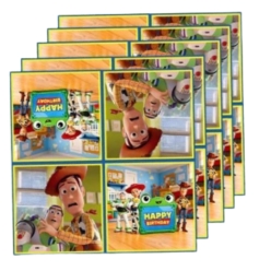 Toy Story 5 Happy Birthday Lunch Napkins - 10 Pack