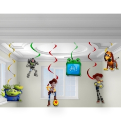Toy Story 5 Hanging Swirls - 6 pk