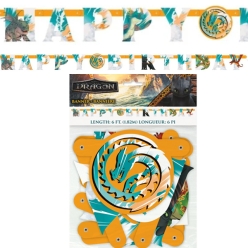 Train Your Dragon Jointed 6 Foot Happy Birthday Banner