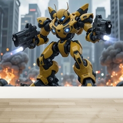 40% OFF: Transformers Robot 5 FT. FABRIC Keepsake Backdrop