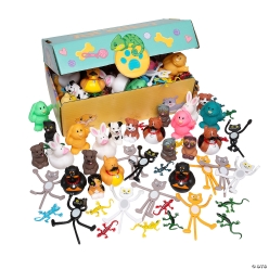 BULK Animal Character Treasure Chest Assortment - 120Pk