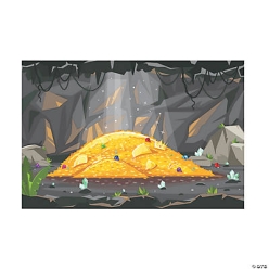 Treasure Hunt VBS Cave Backdrop 9ft x 6ft