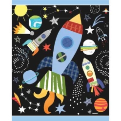 Trendy Space Loot Bags - 8 PK