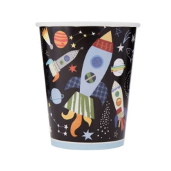 Trendy Space Party Cups - 8 Pack