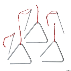 Musical Instruments Triangles Set-3Pk