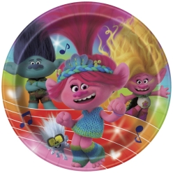 Trolls Band Together Dessert Plates - 8pk