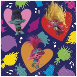 Trolls Band Together Lunch Napkins - 16 PK