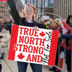 Canada True North Strong Corrugated 24