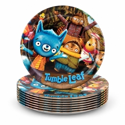 Tumble Leaf Dessert Plates - 10 PK