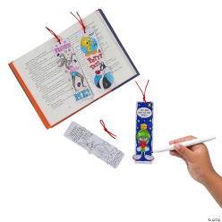 Looney Tunes Colour Your Own Bookmarks-48Pk