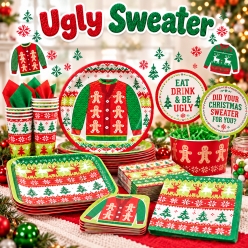 Ugly Sweater Party Supplies & Decor