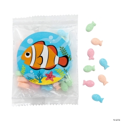Under the Sea Clown Fish Candy Handouts for 24