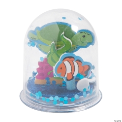 Under the Sea Glitter Globe Craft Kit-12Pk