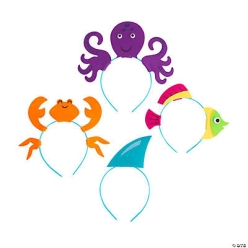 Under the Sea Headbands - 12Pk