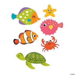 Under the Sea BIG Party Cutouts-6Pk