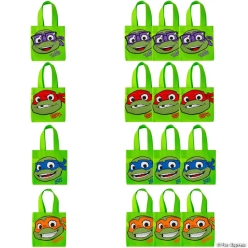 Teenage Mutant Ninja Turtles Character Tote Bags-12Pk