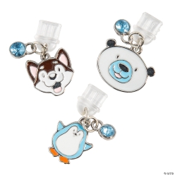 Arctic Wonderland Animal USB-C Phone Charms-12Pk