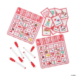 Valentine Dry Erase Bingo
