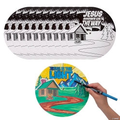 Great North VBS Colour Your Own Wheels - 12Pk
