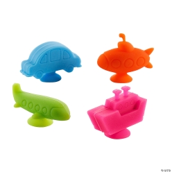 Transportation Vehicle Suction Toys - 12Pk