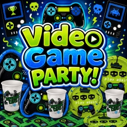 Video Game Gamer Party Supplies