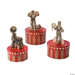 Vintage Circus Centerpiece Set-6Pk
