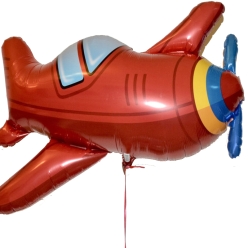 Red Vintage Airplane 33
