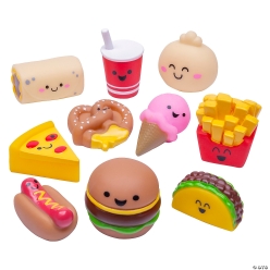 Fast Food Favourites Vinyl Characters - 50Pk