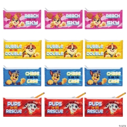Paw Patrol Character Vinyl Full Size Pencil Cases-12Pk