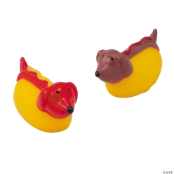 Hot Doggies Character Vinyl Toys-12Pk