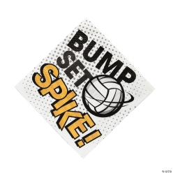 Volleyball Luncheon Napkins - 16Pk