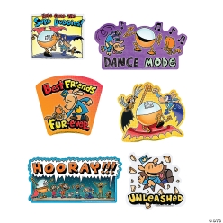 Dog Man Character Supa Buddies Wall Cutouts-6Pk