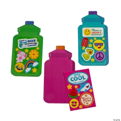 50% OFF: Elementary Grad Goodbye Stickers w/ Water Lrg Bottled C