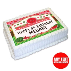 Watermelon Personalizable Edible Icing