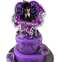 Wednesday Large Cake Topper