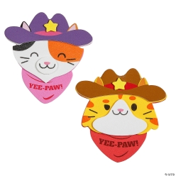 Western Cat Eye-Paw Craft Kit-12Pk