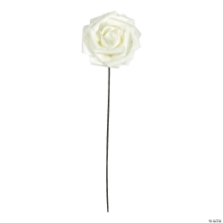White Foam Flowers - 24Pk