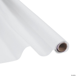 White Voile Sheer Fabric Roll 30 Foot