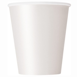 White Cups 8 Pack