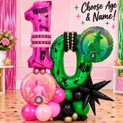 Wicked Airfill 2 Digit Personalized Balloon Column