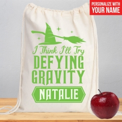 60% OFF: Defying Gravity 36cm Custom Drawstring Backpack