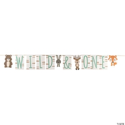 Woodland Party Banner 7ft