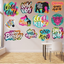Wild Child Cutouts - 12 PK