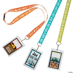 Wild Encounters VBS Name Tag Lanyards-12Pk