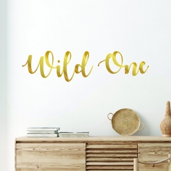Boho Girl Wild One Gold Metallic Vinyl 11