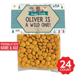 Wilderness Personalized Treat Bags & Tags - 24pk