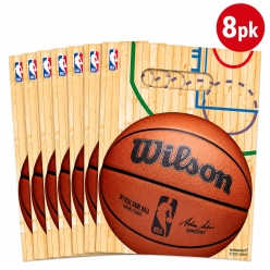 NBA Basketball Wilson Loot Bags - 8 PACK
